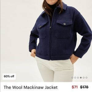 ISO!!!!!!! Everlane Mackinaw wool jacket. Size xs